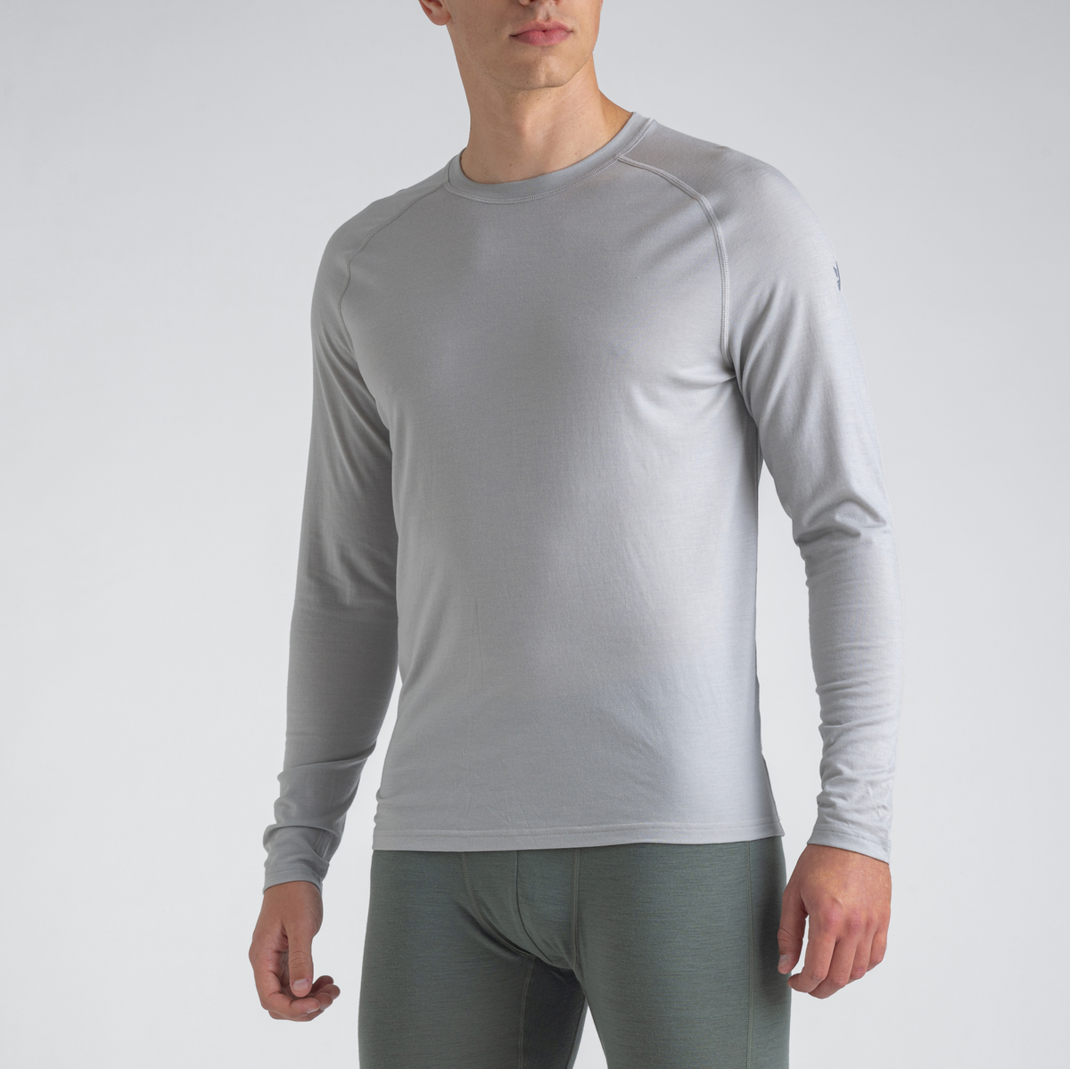 Senti Men's Merino Longsleeve — Decadent Red