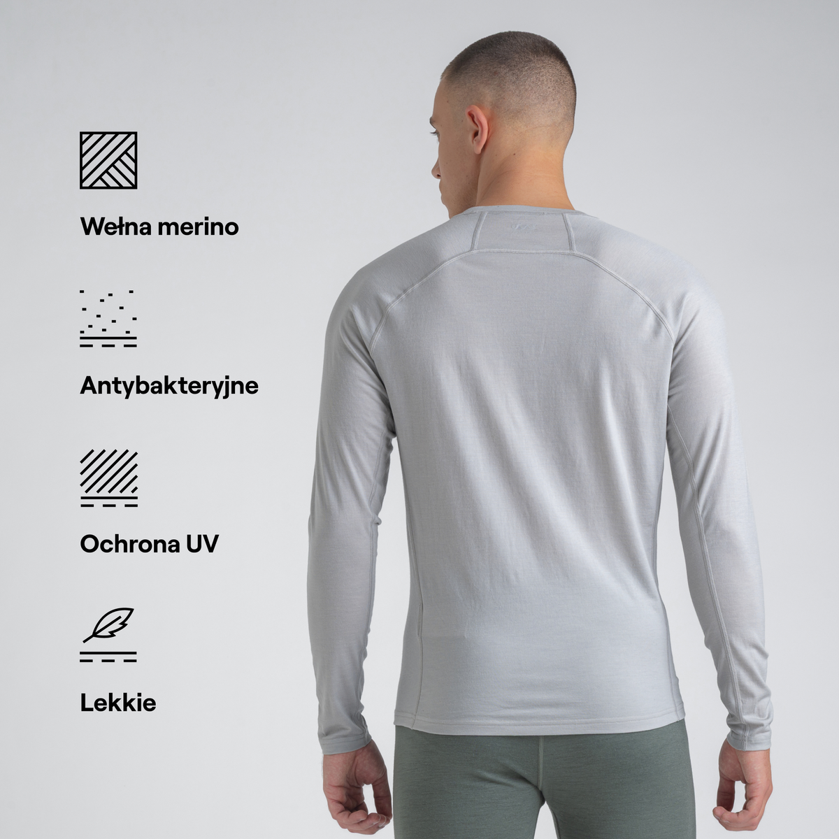Senti Men's Merino Longsleeve — Decadent Red