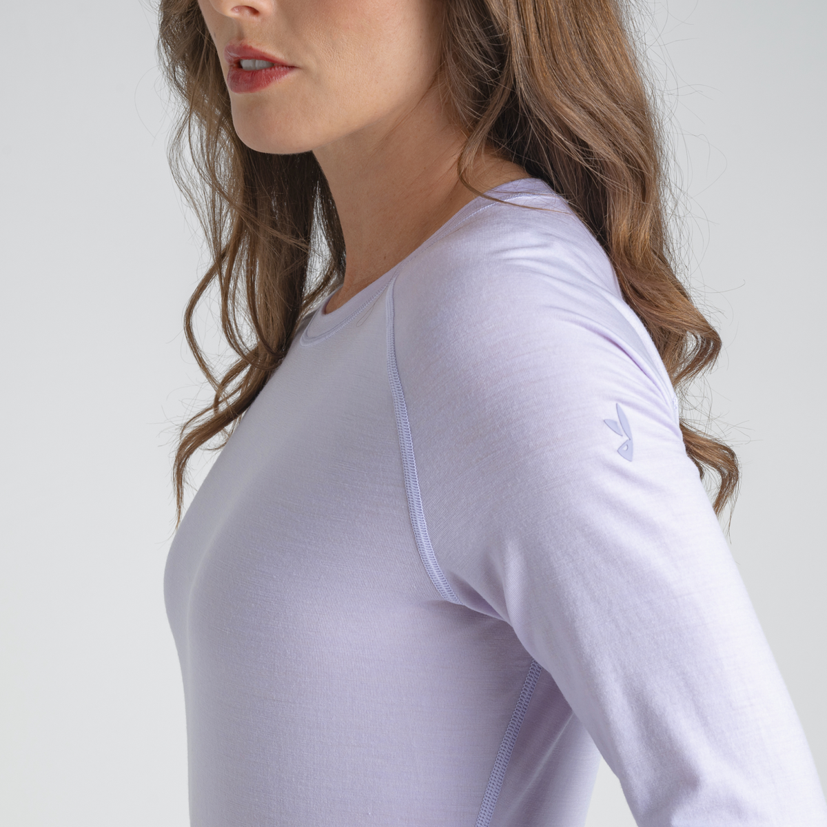 Senti Women's Merino Longsleeve — Lila Haze