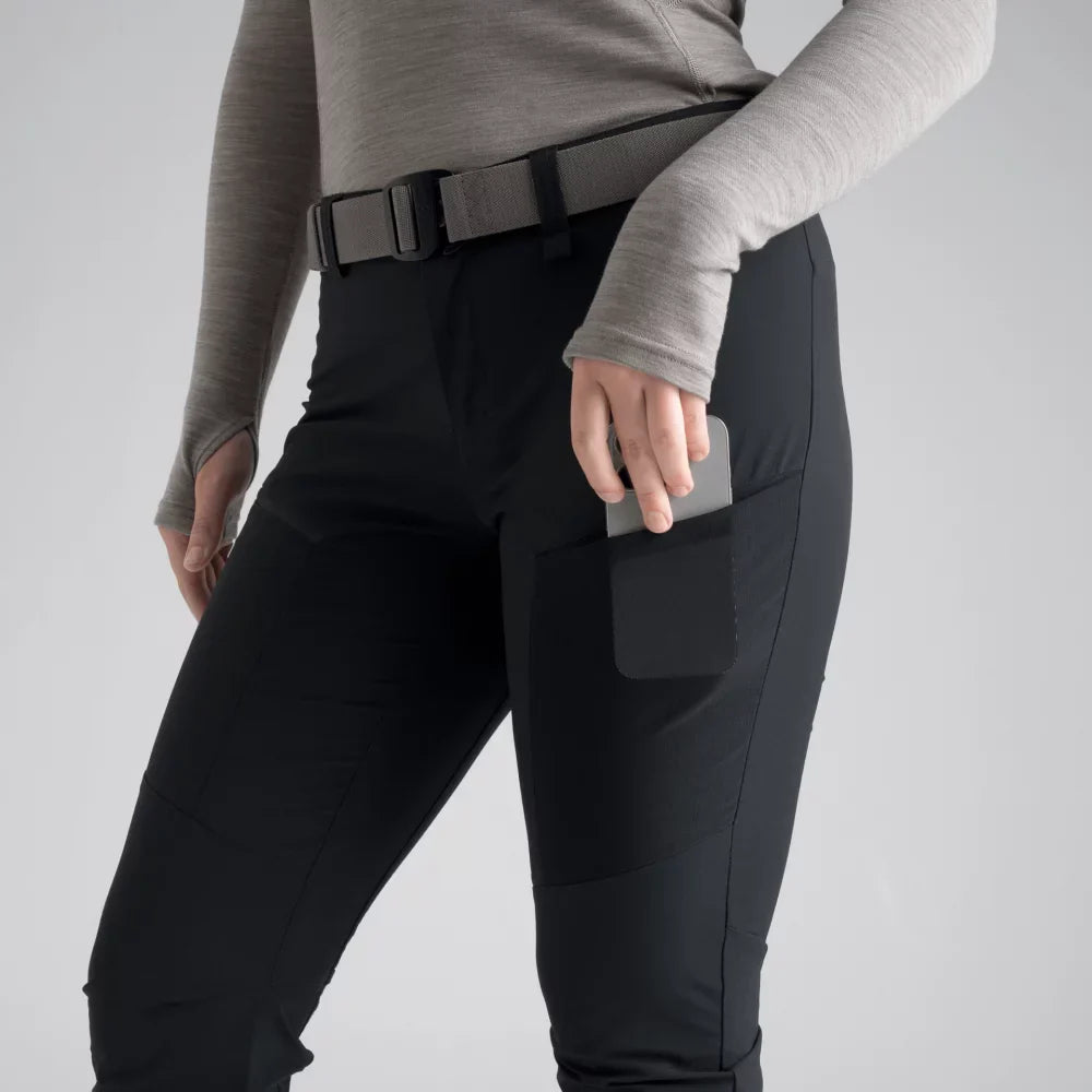 Sperta Women's Softshell Pants — Black