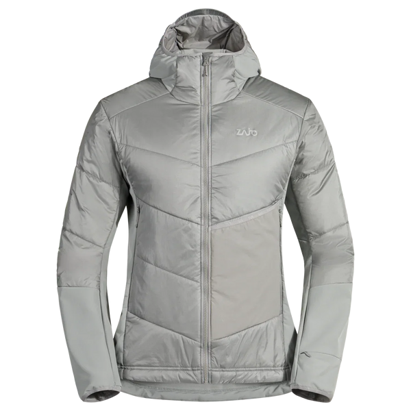 Spiro Men's Insulated Hybrid Jacket — Dove Grey
