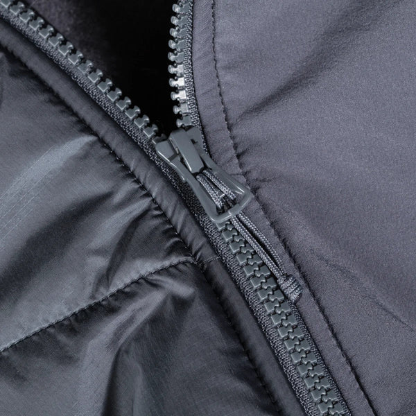 Spiro Men's Insulated Hybrid Jacket — Grey Navy
