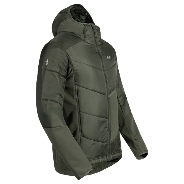 Spiro Men's Insulated Hybrid Jacket — Thyme Green