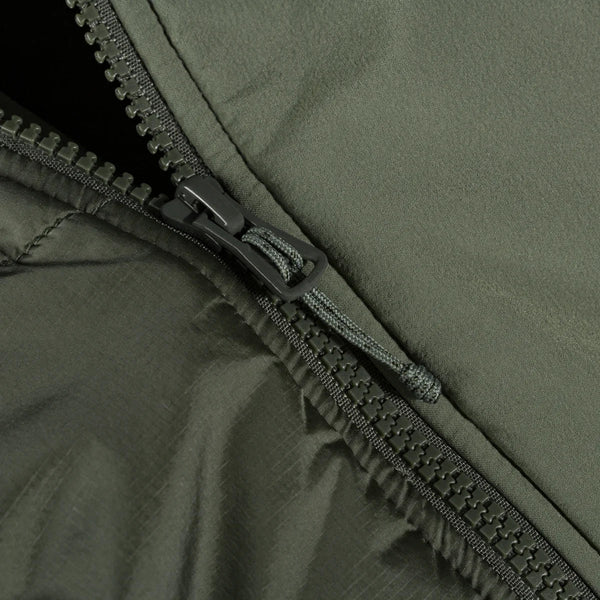Spiro Men's Insulated Hybrid Jacket — Thyme Green