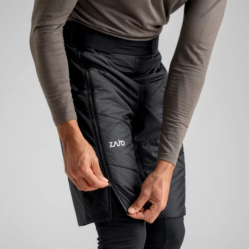 Spiro Men's Insulated Hybrid Shorts — Black
