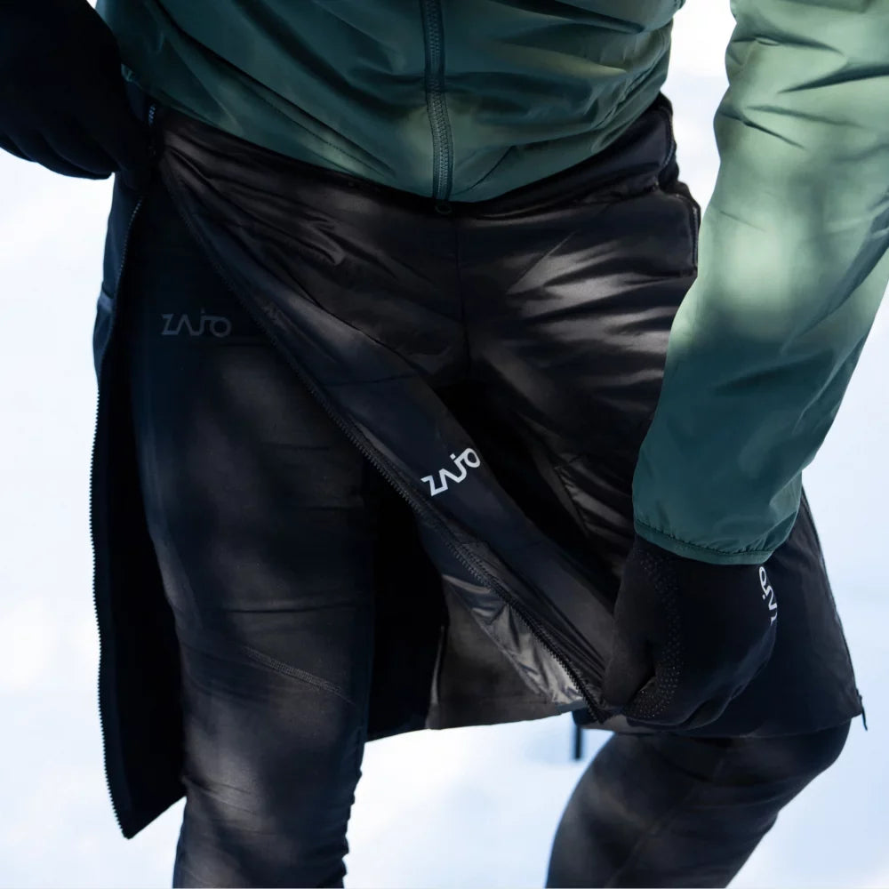 Spiro Men's Insulated Hybrid Shorts — Black