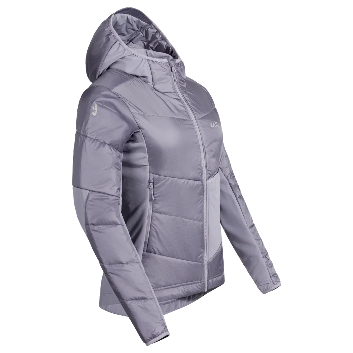 Spiro Women's Insulated Hybrid Jacket — Lavender