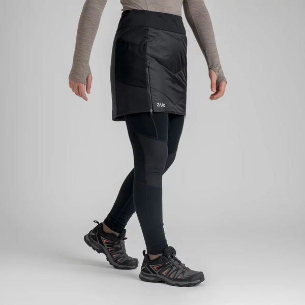 Spiro Women's Insulated Hybrid Skirt — Black