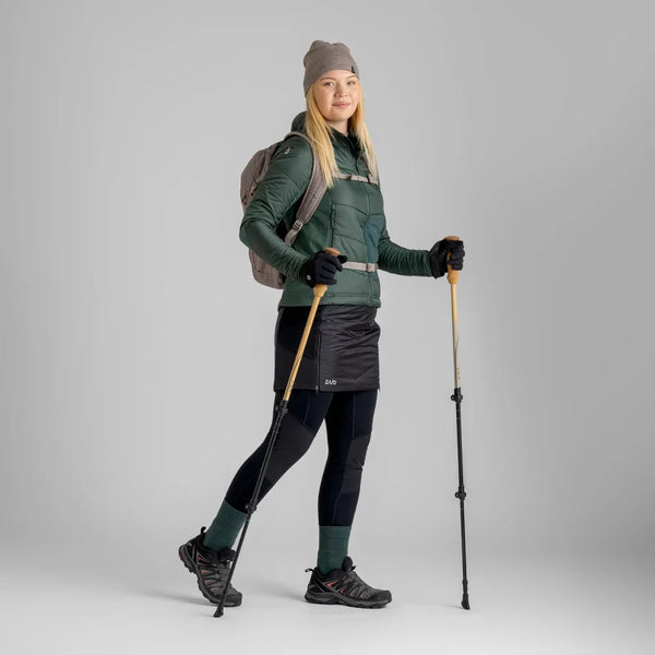 Spiro Women's Insulated Hybrid Skirt — Black