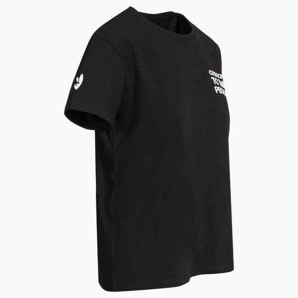 Unuo Women's Organic Cotton T-shirt — Black