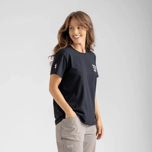Unuo Women's Organic Cotton T-shirt — Black