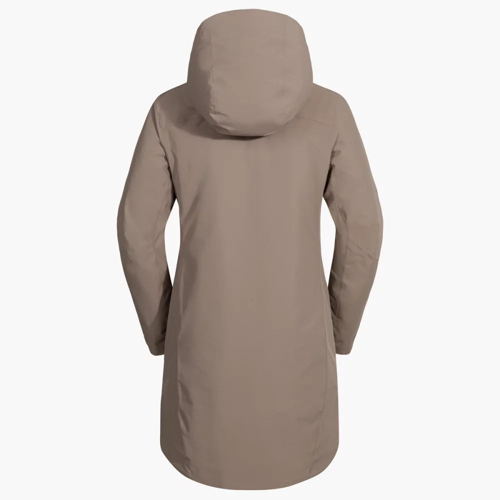 Urbo Women's Insulated Parka — Beige