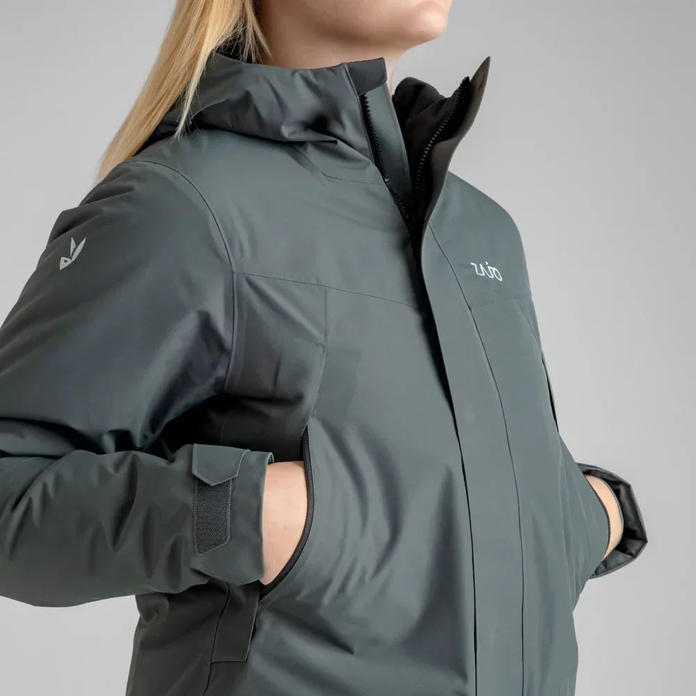 Urbo Women's Insulated Parka — Urban Green