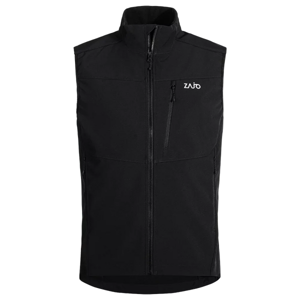 Vento Men's Softshell Vest — Black