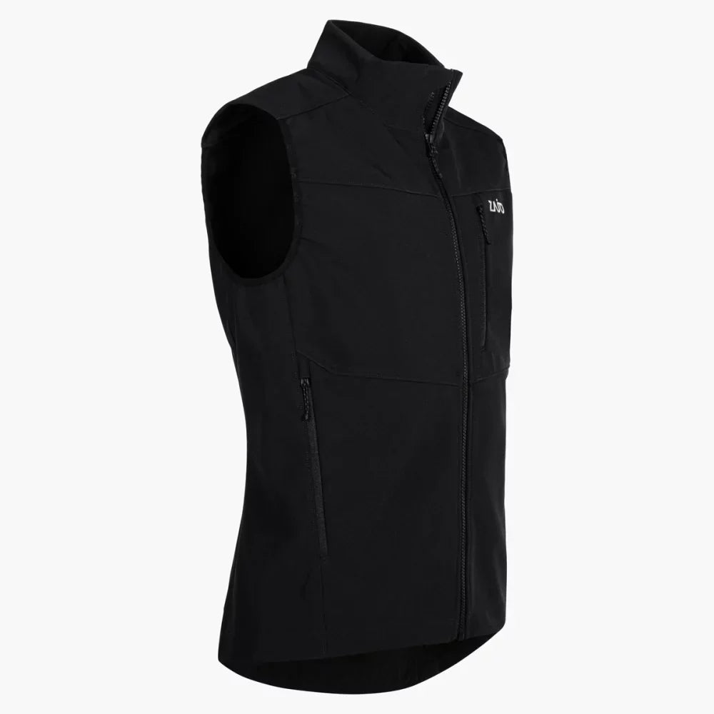Vento Men's Softshell Vest — Black